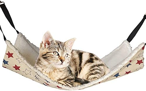 Pet Hanging Bed Warm Cat Cage Hammock Bed Mat Small Animals Sleep Pad Pet Hammock