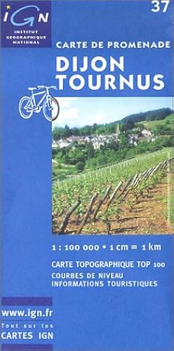 Download Carte touristique : Dijon - Tournus PDF