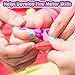 SMITCO Pop Beads Jewelry Making Kit for Kids - Toddler Jewelry Bead Set - Snap Together Over 700 Colorful Linking or Interlocking Beading Pops to Make Necklaces, Bracelets, Rings and Headbands