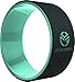 UpCircleSeven Yoga Wheel - [Pro Series] Strongest & Most Comfortable Yoga Prop Wheel - Perfect for Back Pain Stretching & Backbends, 12 x 5 IN (Cyan)