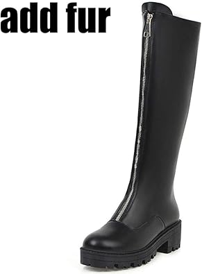 rubber sole platform boots