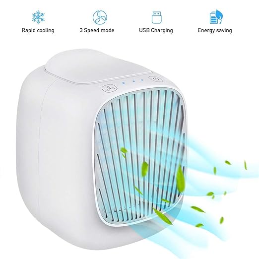 ZGHOME Ventilador del Refrigerador De Aire, Mini Aire ...