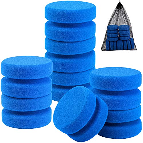 Aodaer 8 Pack Paint Sponge Applicator Detail Sponge Paint Round Wax