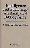 Book cover for Intelligence and espionage: An analytical bibliography