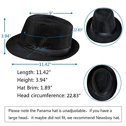 CHUANGLI 1920S Mens Great Gatsby Accessories Set Roaring 20s 30s Retro Gangster Costume