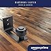 New: Barn Door Floor Guide [Flush to Floor and Quiet] Sliding Hardware Roller for Barn Doors - Heavy Wall Mount System with Bottom Adjustable Roller for Interior and Exterior Doors [No Floor Damage]