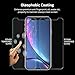 iPhone XR Tempered Glass Screen Protector, PITAKA 6.1 inch [Alignment Frame] Slim case Perfectly, Anti-Fingerprint Smudge & Bubble Free&Easy Installation