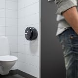 Tork SmartOne Toilet Roll Dispenser Black T8 High Capacity Elevation view 5