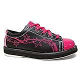 Pyramid Women's Rise Black/Hot Pink Bowling Shoes