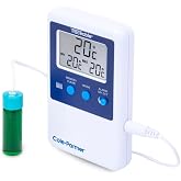 Traceable Fridge/Freezer Digital Thermometer with Calibration; 5 mL Bottle Probe