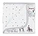 aden + anais Dream Blanket, 100% Cotton Muslin, 4 Layer lightweight and breathable, Large 47 X 47 inch, Vintage Circus