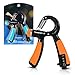 TOMSHOO Hand Grip Strengthener Hand Strength Trainer Exerciser Gripper Adjustable Resistance 22-88 Lbs Update With Counter
