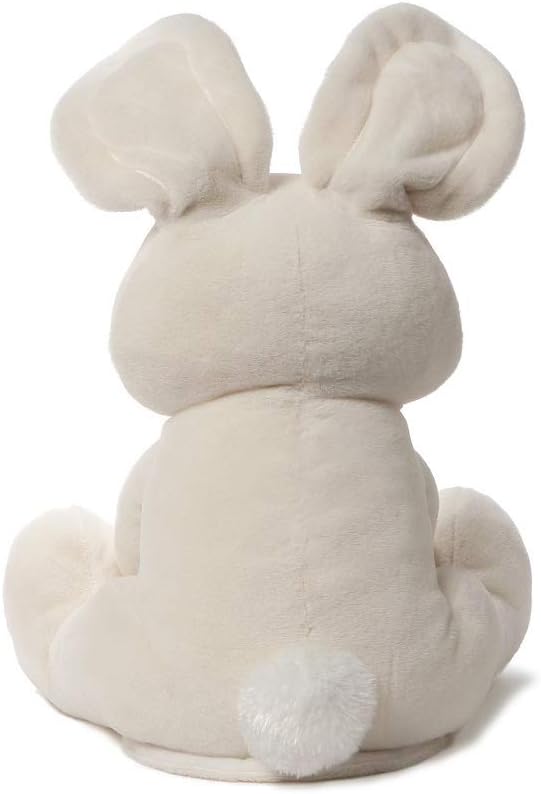 Baby GUND Flora The Bunny Animated Plush Stuffed Animal Toy, Cream, 12": Toys & Games