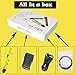 3D Pen for Kids,Newest 3D Printing Pen Compatible ABS PLA Filament, KT-Prase Portable 3D Printer Drawing Pen LCD Screen Supports Mobile Power (Yellow)
