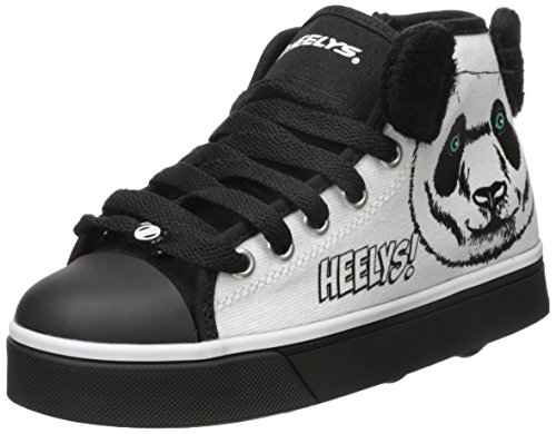 Heelys Zoo Crew Skate Shoe (Little Kid/Big Kid), Panda, 2 M US Little Kid