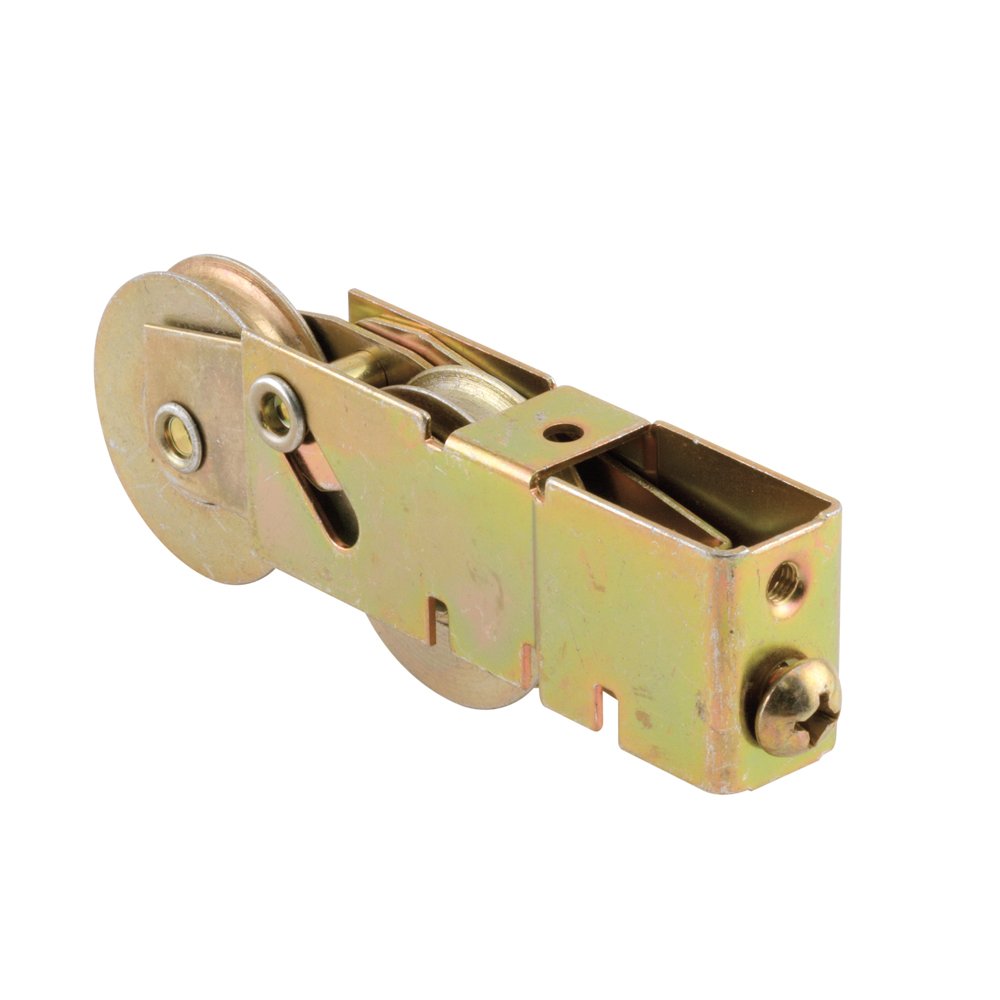 Photo 1 of Prime-Line D 1984 1-1/2 In. Steel Ball Bearing Sliding Door Tandem Roller Assembly (Single Pack)