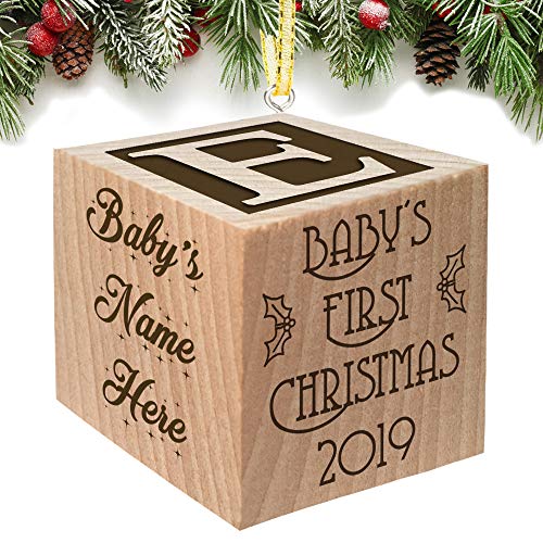 baby boy first christmas ornament 2018
