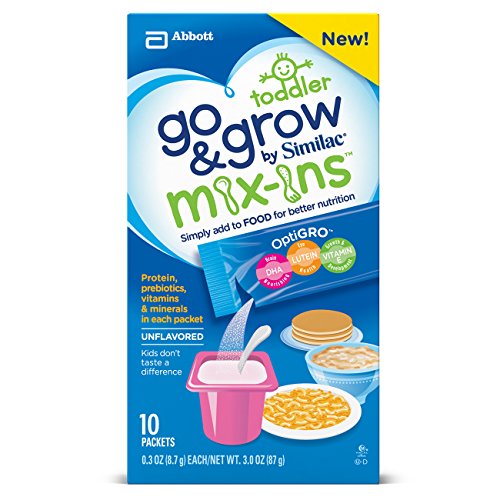 UPC 070074647555, Go &amp; Grow by Similac Food Mix-ins Non-GMO Powder Packs, Toddler Food Nutrients,Stick Packs, 40 count