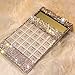 TISHAA Luxury Bling Bling Clear Diamond Crystal Decorative Office Calculator for Great GIFT (White Bling)
