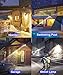 ZOOKKI 82 LED Solar Lights Outdoor, Solar Motion Sensor Lights with Wide Angle Waterproof Wall Light Wireless Solar Powered Security Lights for Garden Fence Deck Yard Garage Driveway 2 Pack