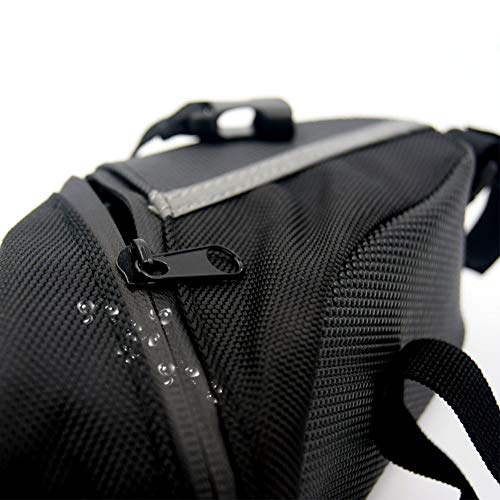 yyan Bicycle Waterproof Saddle Bag Bike Storage Seat Outdoor Cycling Tail Rear Pouch