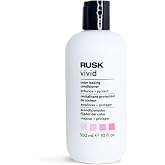 RUSK Locking Hair Conditioner &amp; Color-Safe Moisturizer, 10 oz | Protects Dye &amp; Natural Pigment, Prevents Fading &amp; Strengthens Strands, Shine &amp; Softness for Chemically-Treated Styles
