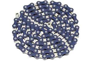 Alta YBN Bicycle Chain Twotone, (Single-Speed, 1/2 x 1/8-Inch, 112L) Multiple Colors