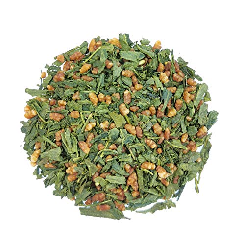 Genmaicha Tee Lose 100g, Japanischer Grüner Tee mit Reis, Kirishima Japan Grüntee, Teaclub Green Tea – Bild 3