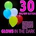 LED Light Up Balloons Pack of 30 Premium Led Balloons Mixed Color Equipped Push Button Switch-3 Flashing Modes Fillable with Helium or Air