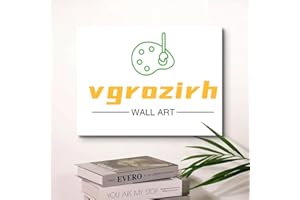 Modern Artwork Abstract Wall Decor Wall Art for Bedroom Living Room Bathroom Home Decoration 12"x16"(30CMx40CM)