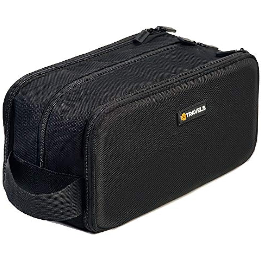 Dopp Kit (12 Inches) 3 Compartments + Waterproof Bag Easy