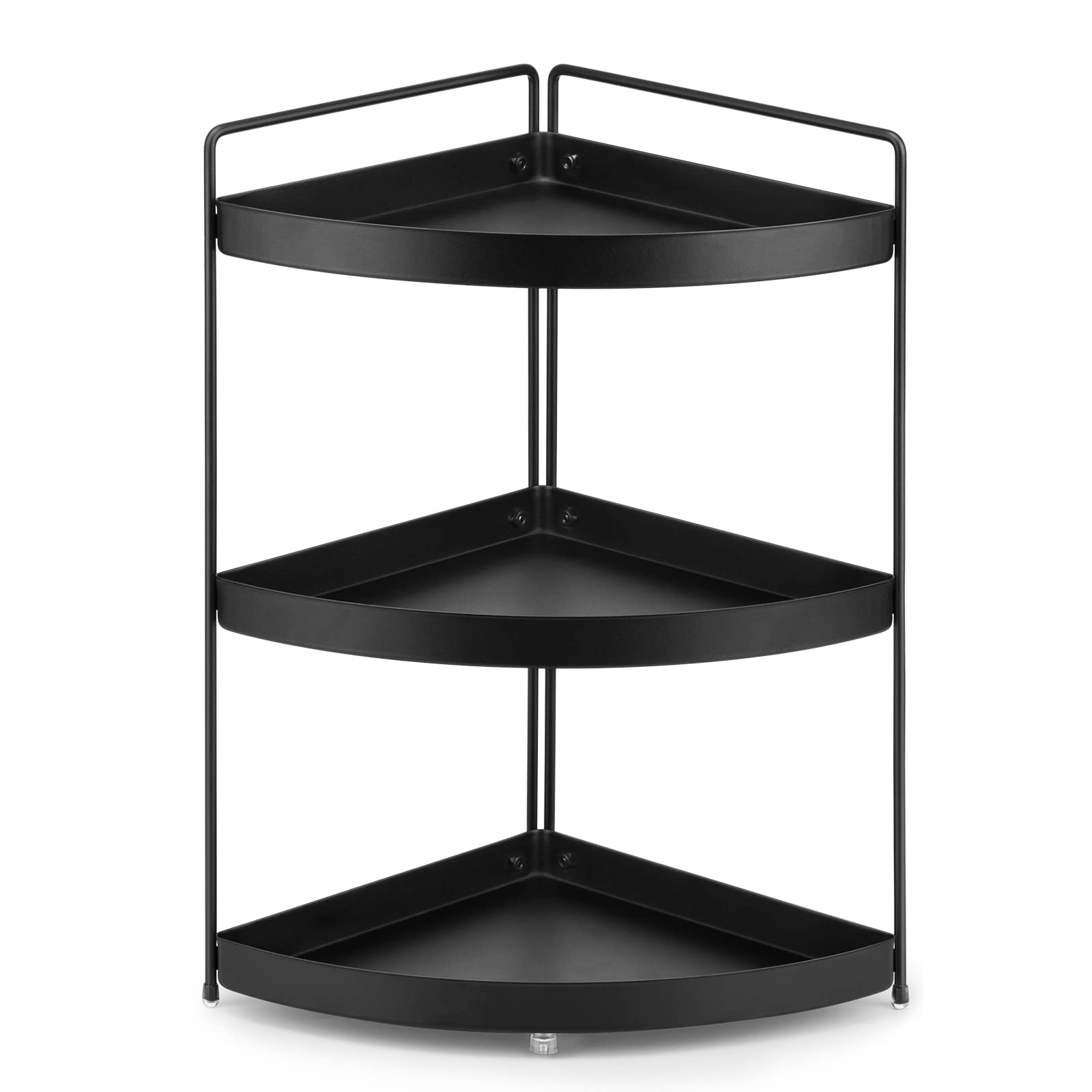 Photo 1 of Lvssci Corner Shelf 3 Tier Bathroom Countertop Organizer ?Kitchen Bathroom Countertop Perfume Trays for Dresser Cosmetic Makeup Organization Standing Shelves Space Saving Holder