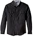 Burnside Men's Carter 2 Solid Flannel Button Down Long Sleeve Shirt