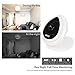 Wireless Security Camera, UOKOO 1280x720p Home Surveillance Wireless IP Camera with Night Vision/Two Way Audio White
