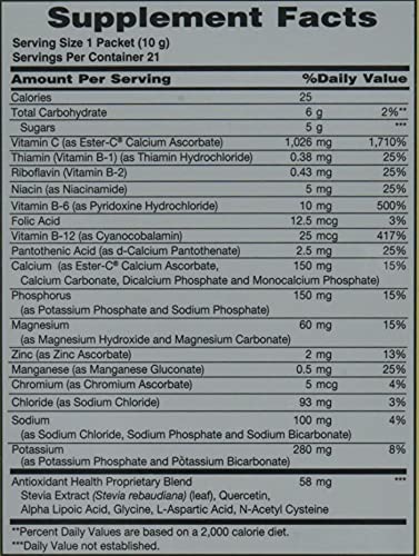 AMERICAN HEALTH ESTER-C EFFERVESCENT PACKETS 21 COUNT