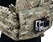 MOLLE Tactical Vest Base Connection Mount Hanging Buckle Molle Mount for GoPro Hero 2/3/3+/4/5/4 Session/5 Session XiaoYI、 Xiaomi - Black