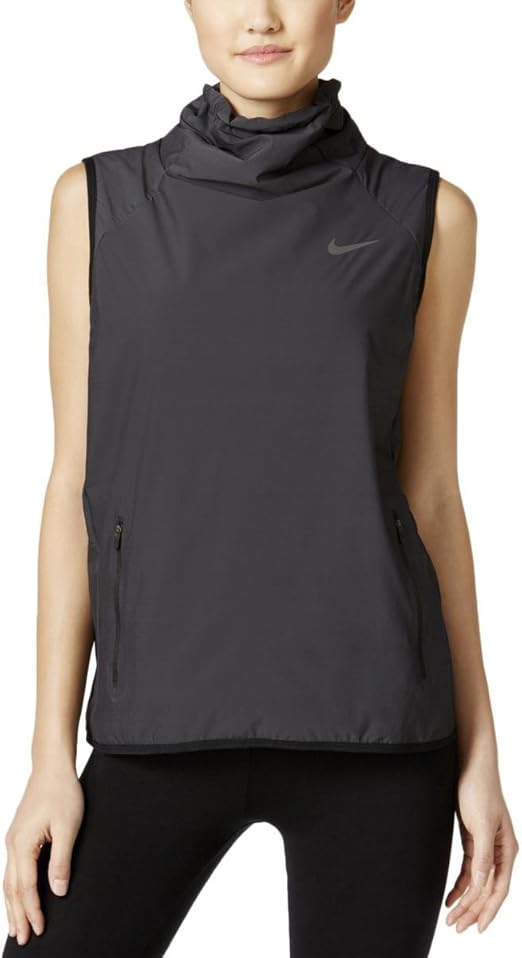 Amazon.com: Nike AeroLayer Women's Training Vest Black Dark Grey Volt 809260 010 (s): Clothing