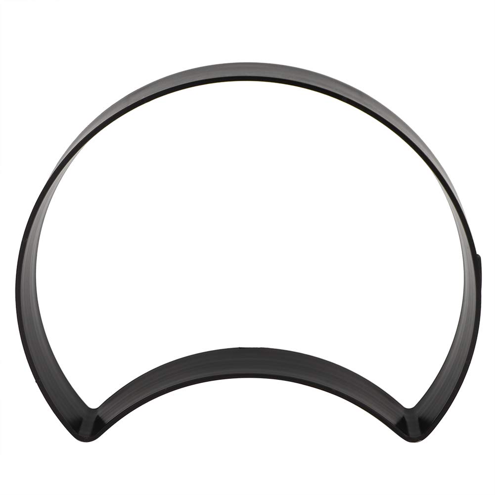 Tissting Garden Pavement Maker Mold Crescent Plastic 13.6 x 1.7 Inch Walk Brick Concrete Mold Pavement Stepping Stone Path Maker for Patio Lawn Garden