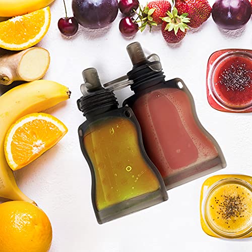 haakaa Reusable Silicone Yummy Pouch Squeeze Refillable Baby Food