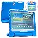 Cooper Dynamo [Rugged Kids Case] Protective Case for Samsung Tab S 10.5 | Child Proof Cover Stand, Handle, Screen Protector | SM-T800 T801 T805 (Blue)