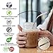 SEIVAN Straws Set of 8 Stainless Steel Rose Gold Metal Straws with Silicone Tip - Metal Drinking Straws for 30oz 20oz Yeti RTIC Tumbler - 8 Steel Straws, 12 Silicone Tips, 2 Cleaning Brush, Pouch