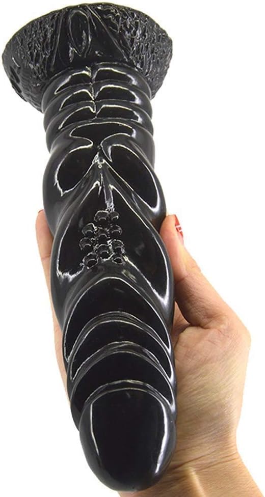 GCMX-mssaging Dilatador Anal de 20,5 cm para Mujer, Color Negro ...