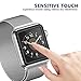 Bestfy Full Coverage Screen Protector for 42mm Apple Watch, Tempered Glass, Anti-Scratch, Bubble-Free for iWatch 42mm with Series 1/ 2/ 3, 1 in Pack