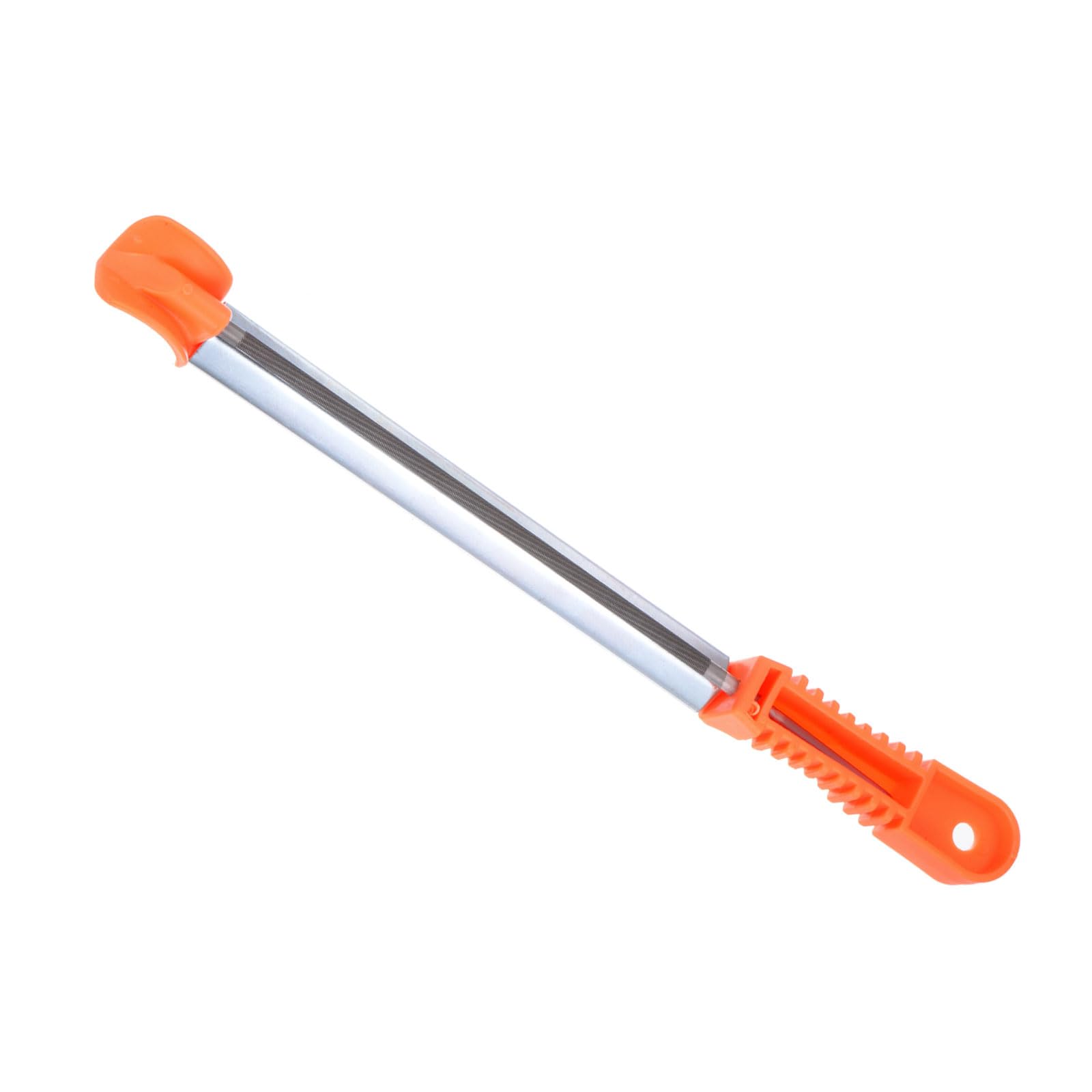 CoCud Chainsaw File, 13/64" (5.2mm), Chrome Steel Round Sharpener Files with Non-slip Sharpening Guide Handle - (Applications: for Sharpening Chain Saws)