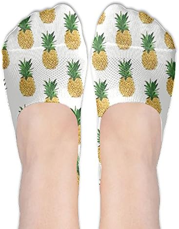 Pineapple Fashion No Show Socks Cotton Socks For Women