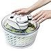 Large Salad Spinner Lettuce Dryer - Easy Spin Salad Spinner Large Vegetable Washer - Manual Salad spinner - Vegetable Dryer - Veggie Spinner Dry Salad Spinner By Fullstar