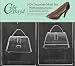 Cybrtrayd D111AB 3D Purse Chocolate Candy Mold Bundle with 2 Molds and Exclusive Cybrtrayd Copyrighted 3D Chocolate Molding Instructions primary