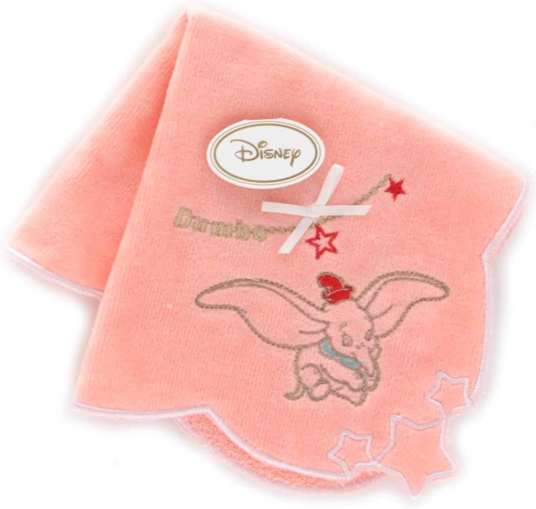 Amazon ディズニー ダンボ タオルハンカチ ピンク 綿100 婦人 ハンドタオル 28cm Disney ダンボ 8701 01 ハンカチ バンダナ 通販