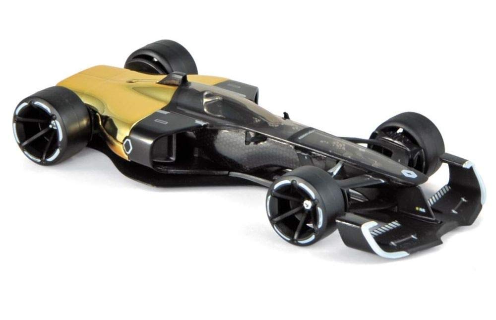 Norev - Renault R.S. 2027 Vision-Shanghai 2017 Miniature Car Collection, 517962, Black/Yellow Metal