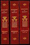 Front cover for the book History of Egypt, Chaldea, Syria, Babylonia, and Assyria by G. Maspero